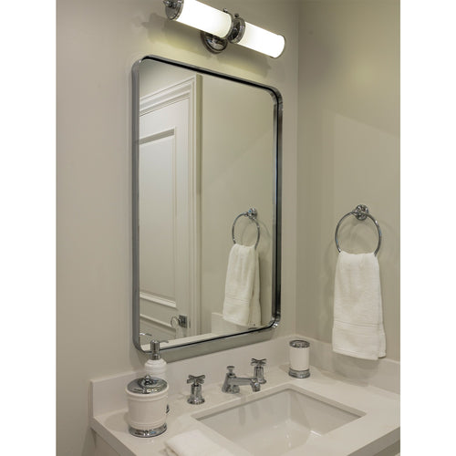 Mirror Home Irving Polished Stainless Steel Mirror