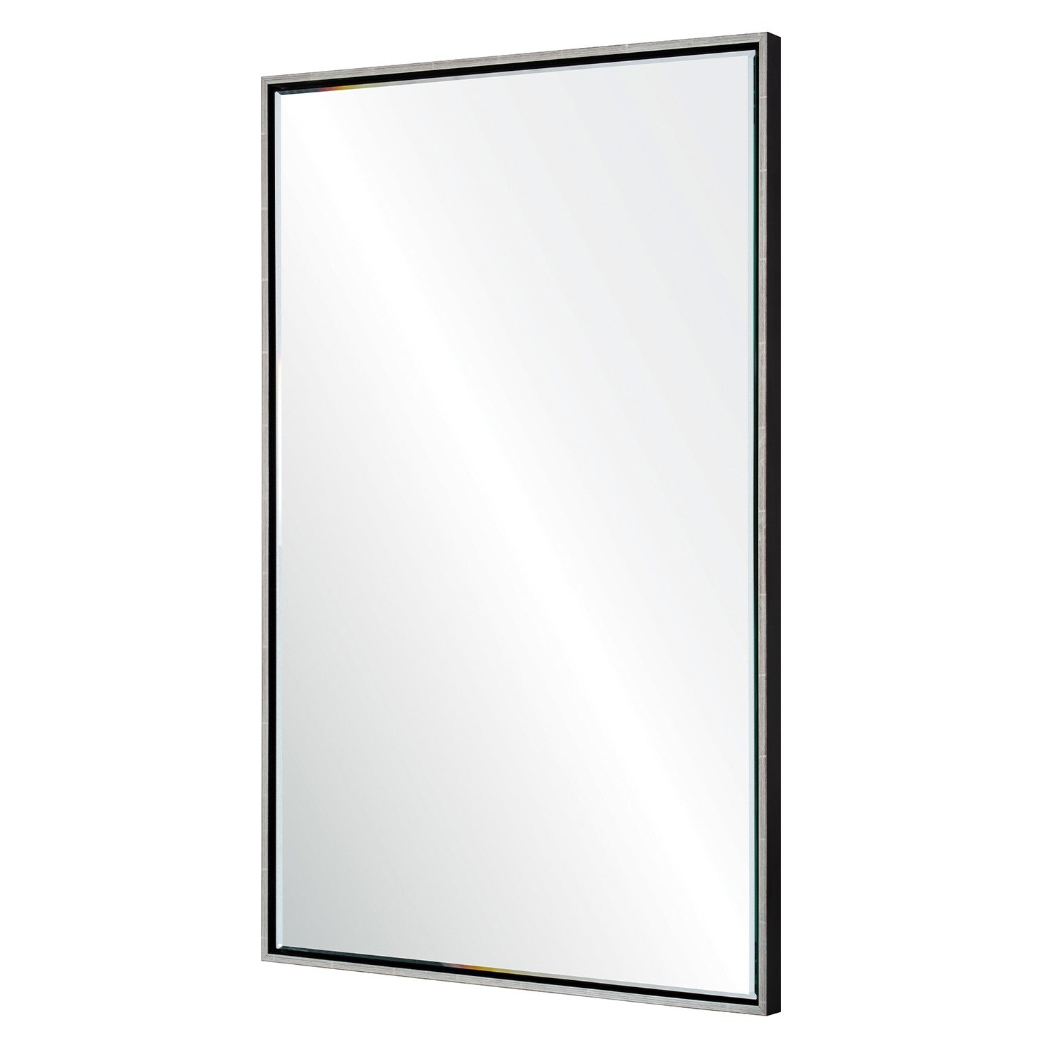 Mirror Home Ebony & Water Gilded Mirror in Gold or Silver Leaf