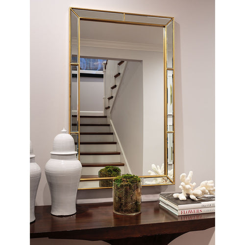 Mirror Home Hand Carved Gold or Silver Leaf Mirror