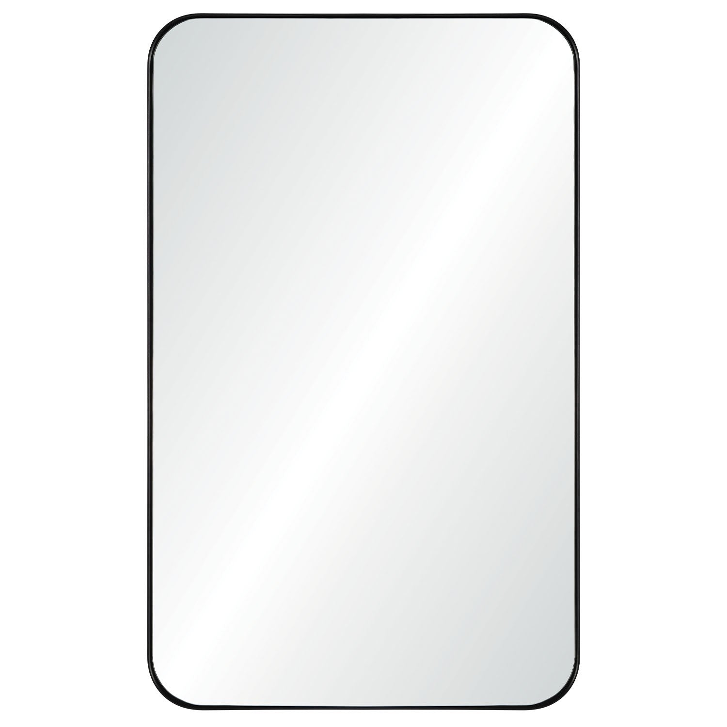 Mirror Home Black Nickel Rectangular Mirror