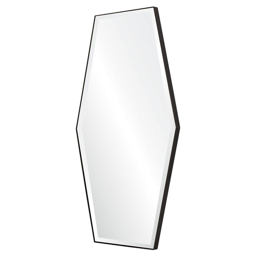 Mirror Home Black Nickel Diamond Mirror