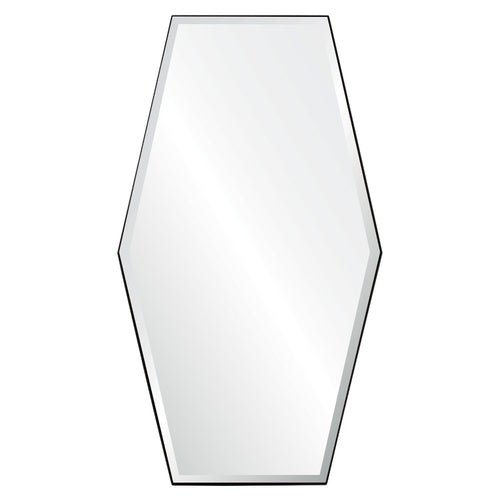 Mirror Home Black Nickel Diamond Mirror