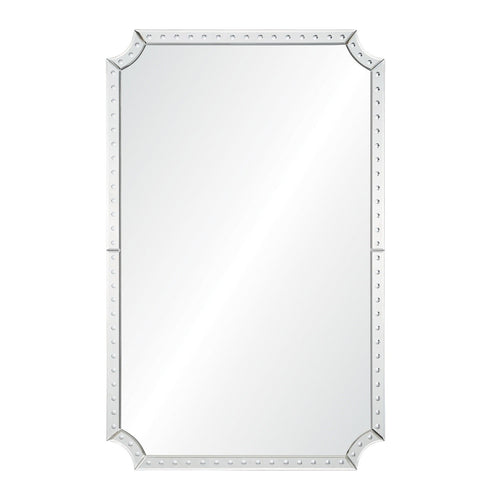 Mirror Home Hand Cut Beveled Tile Wall Mirror, 30" x 46.5"