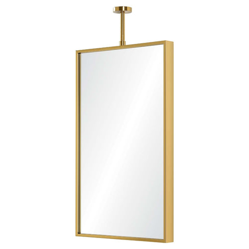 Mirror Home Rectangular Mirror with Adjustable Ceiling Mount