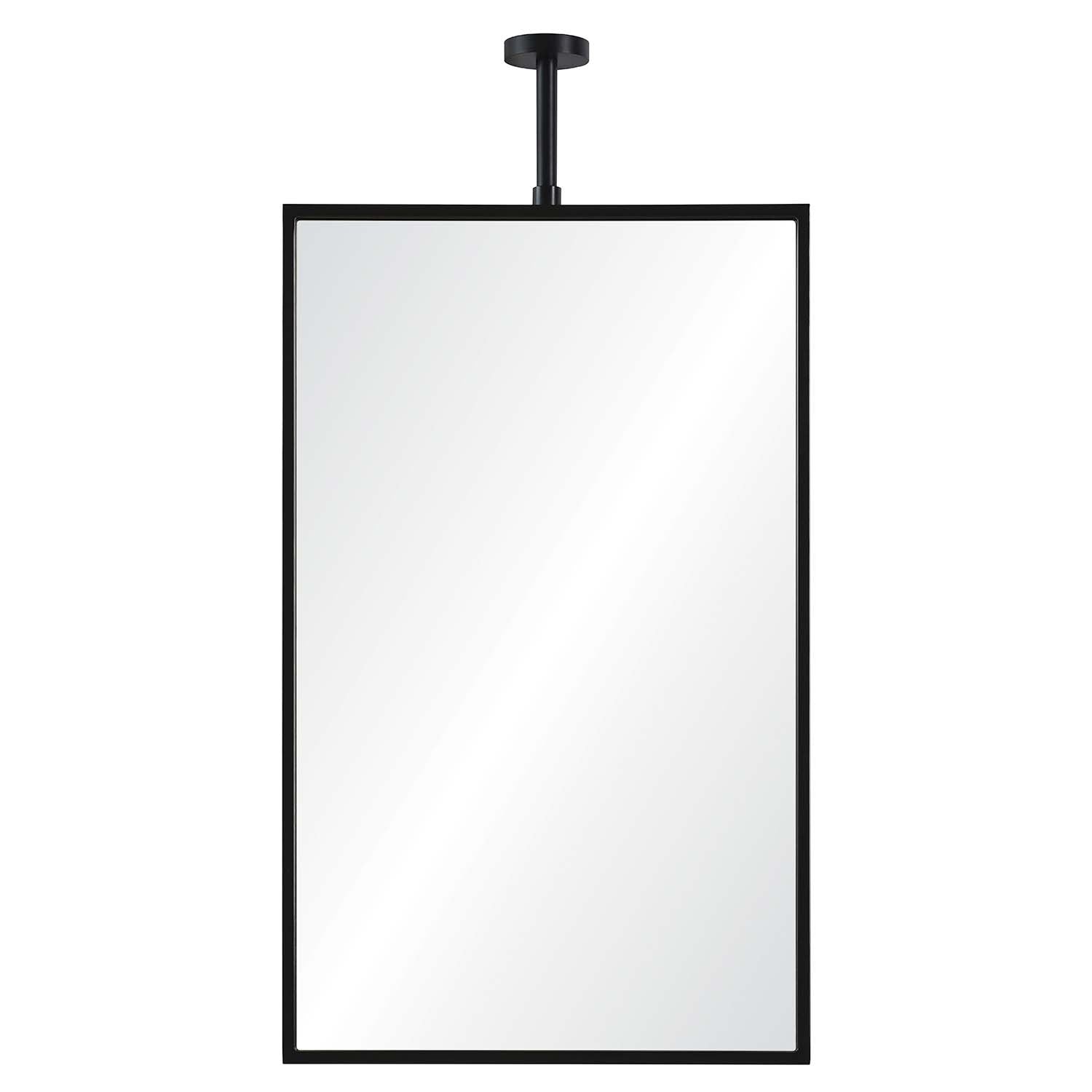 Mirror Home Rectangular Mirror with Adjustable Ceiling Mount