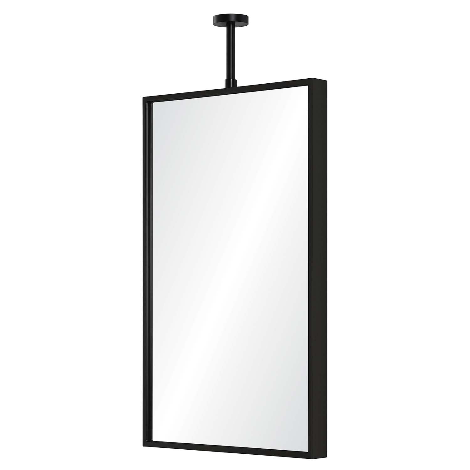 Mirror Home Rectangular Mirror with Adjustable Ceiling Mount