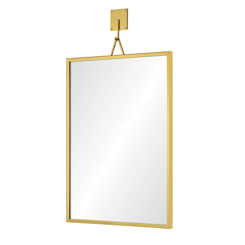 Burnished Brass Wall Mirror by Mirror Home
