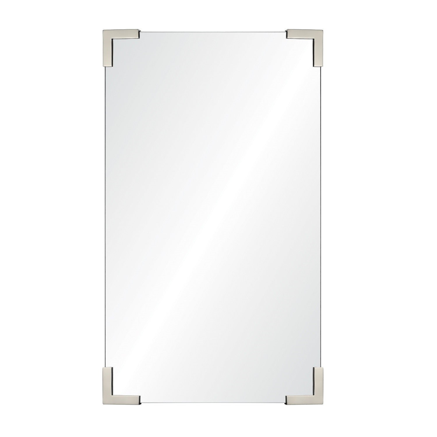 Mirror Home Rectangle Mirror with Corner Details