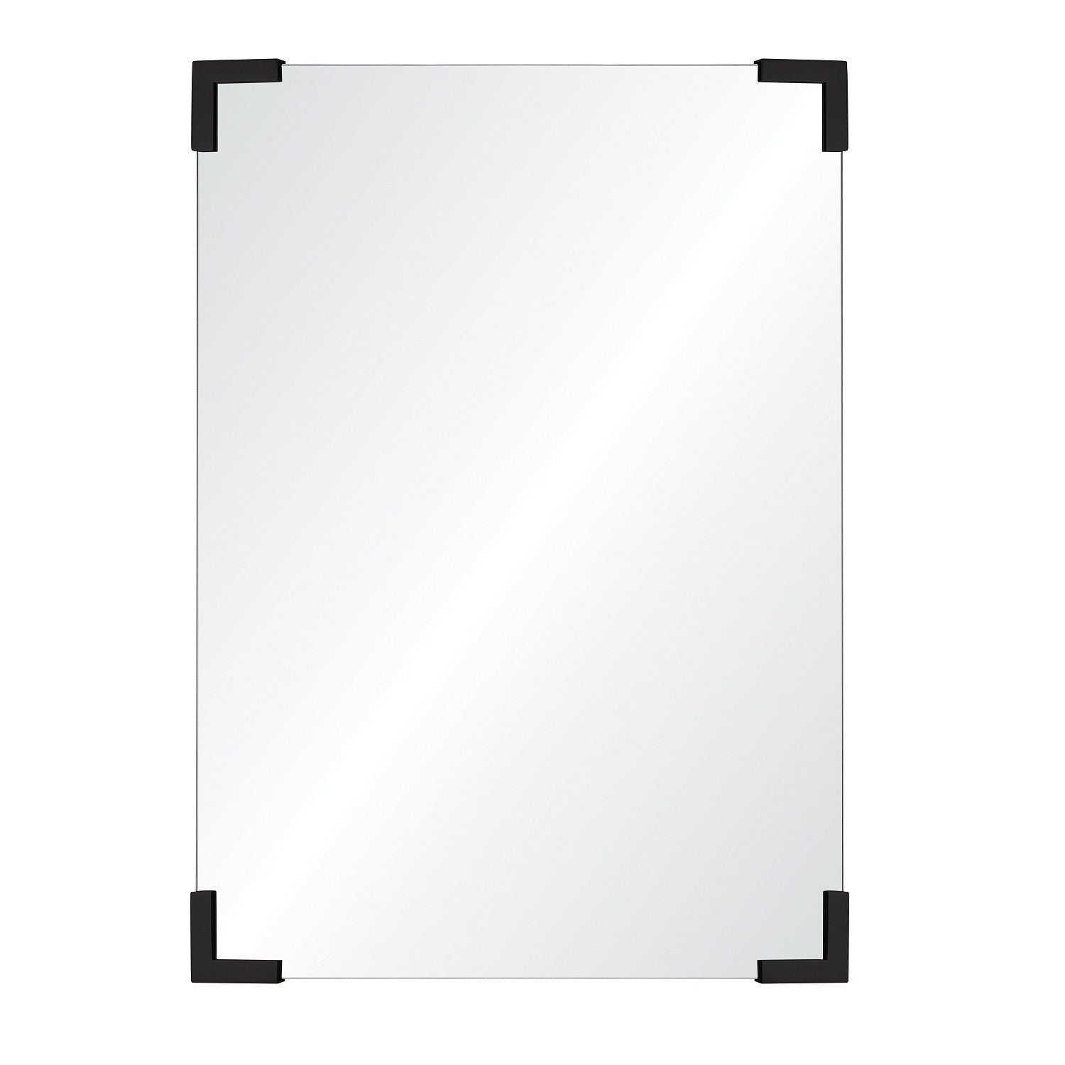 Mirror Home Rectangle Mirror with Corner Details