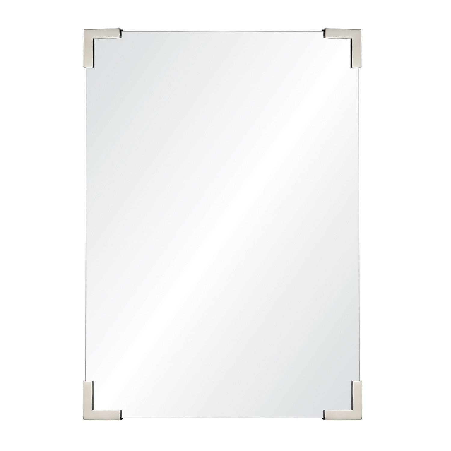 Mirror Home Rectangle Mirror with Corner Details