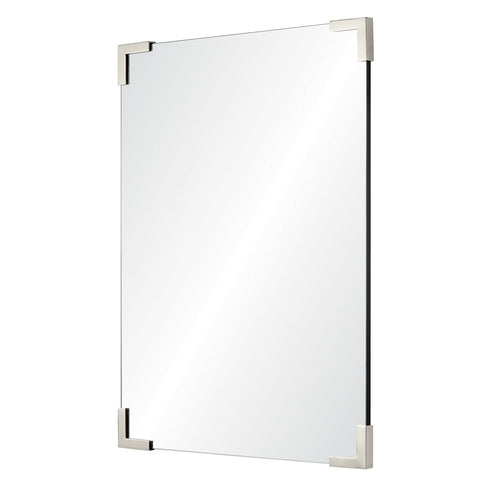 Mirror Home Rectangle Mirror with Corner Details