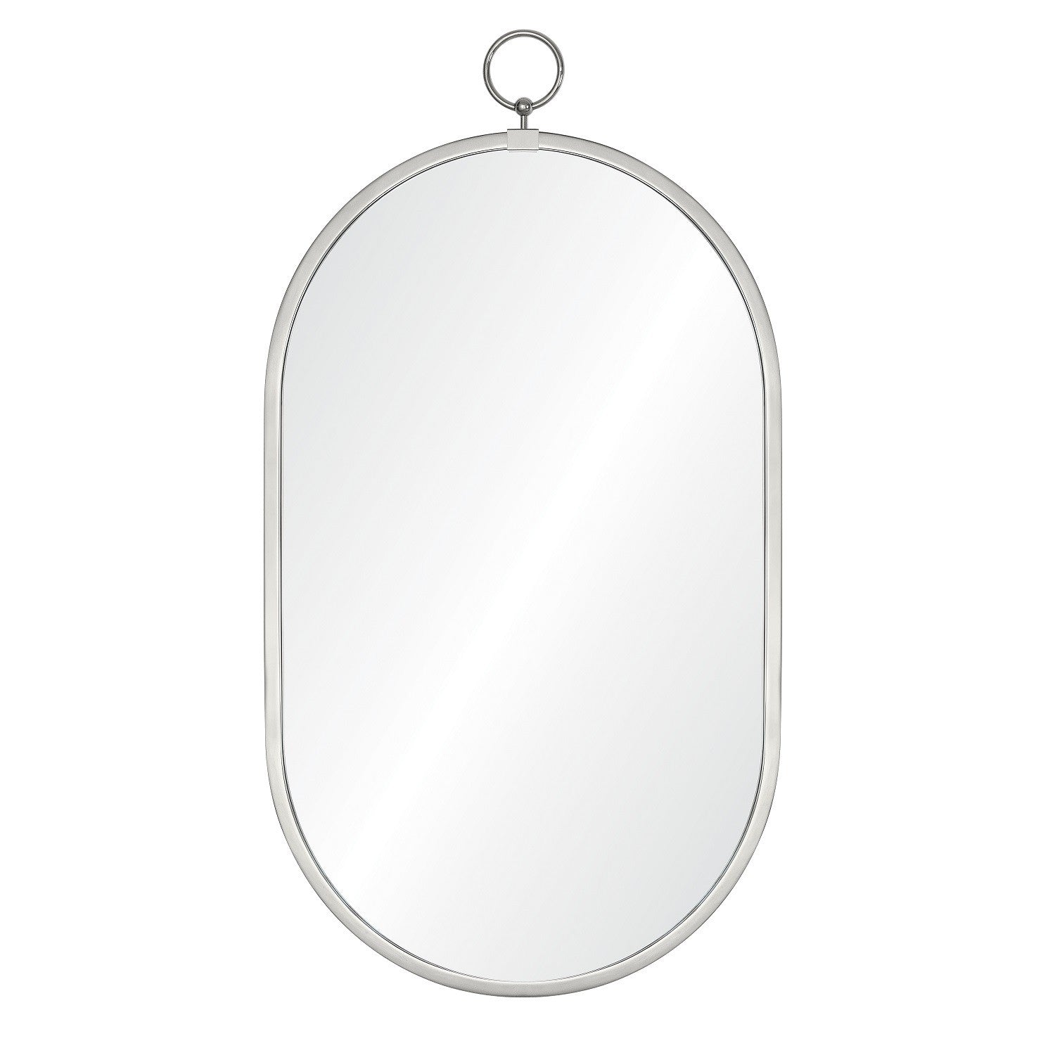 Mirror Home Oval Capsule Mirror with Ring