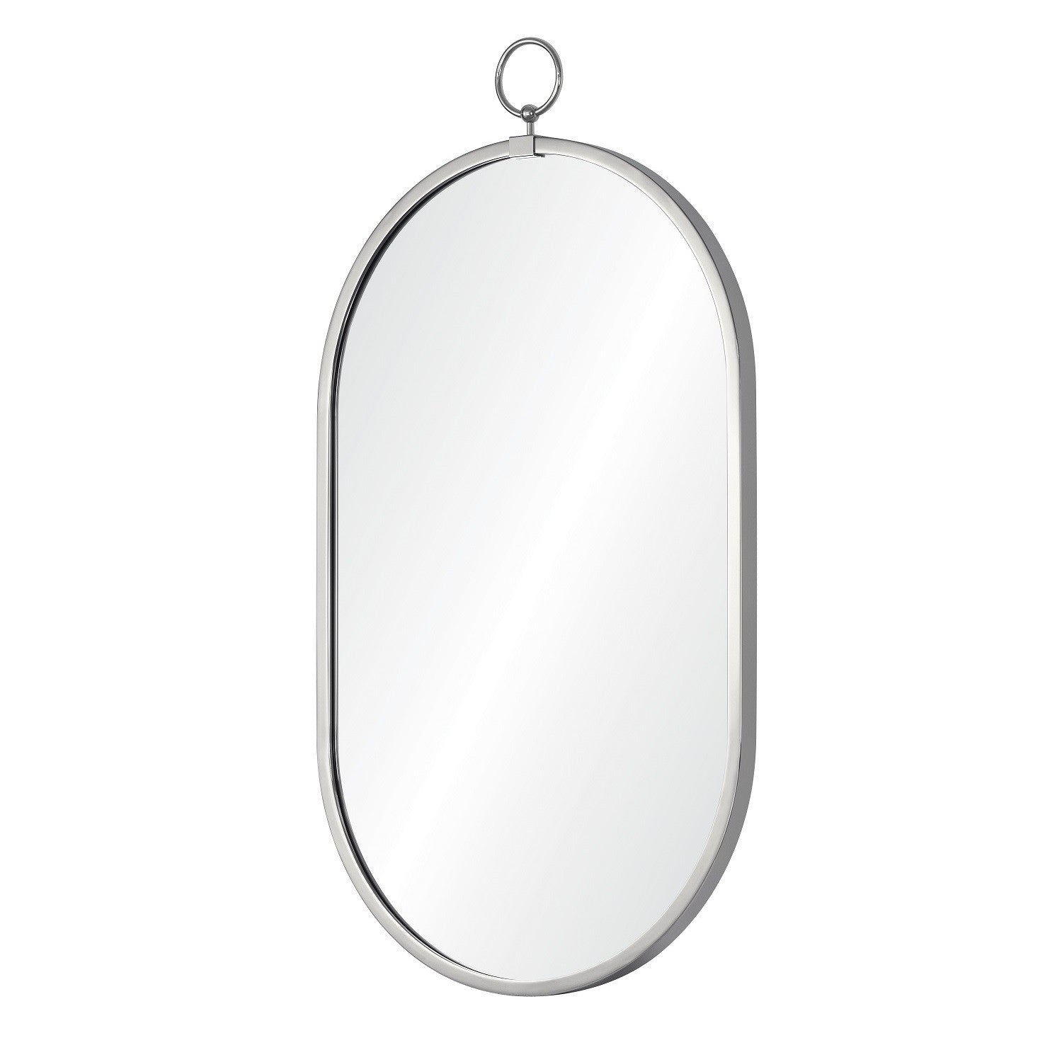 Mirror Home Oval Capsule Mirror with Ring