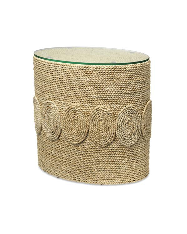 Jamie Young Barbados Oval Side Table