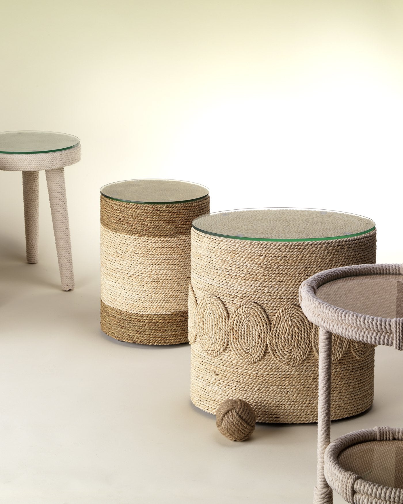 Jamie Young Barbados Oval Side Table