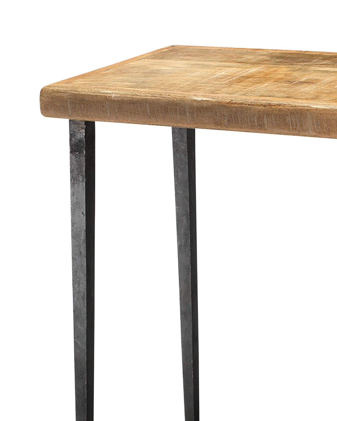 Jamie Young Farmhouse Console Table In Natural Wood