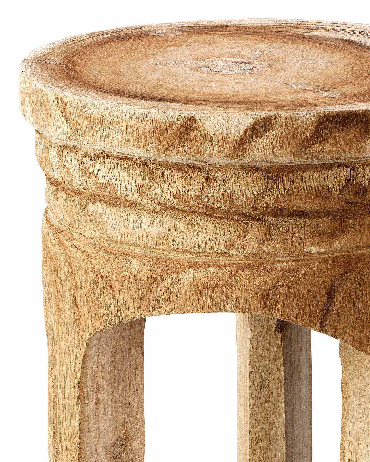 Jamie Young Mesa Wooden Stool