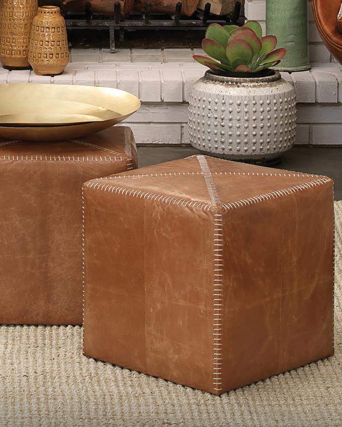 Jamie Young Small Ottoman