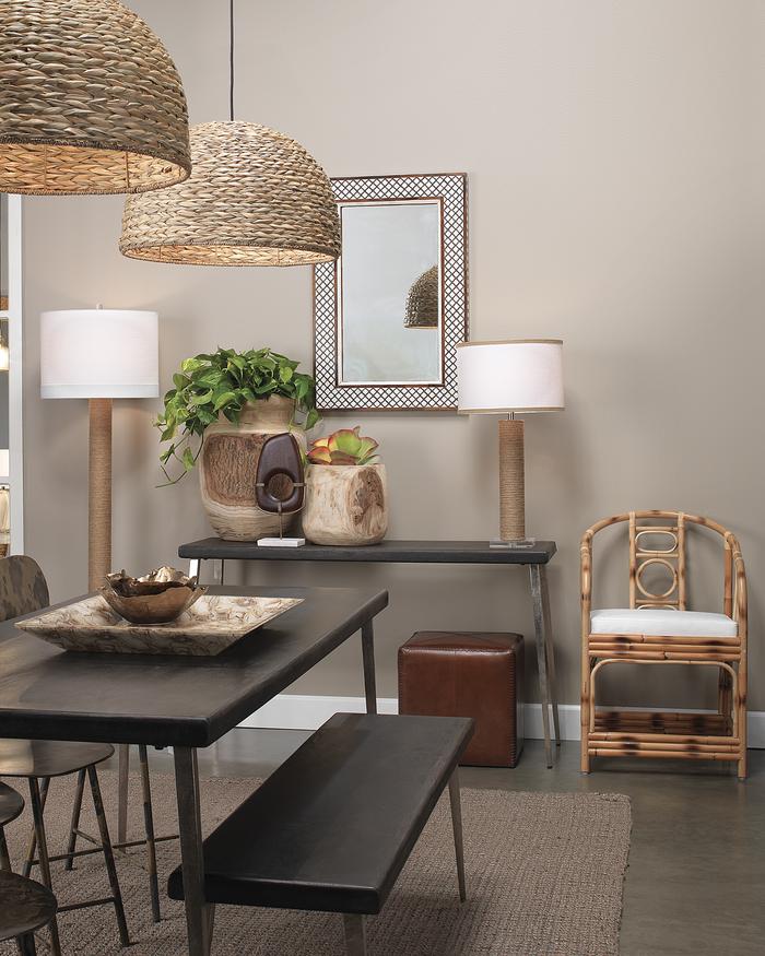 Jamie Young Small Ottoman