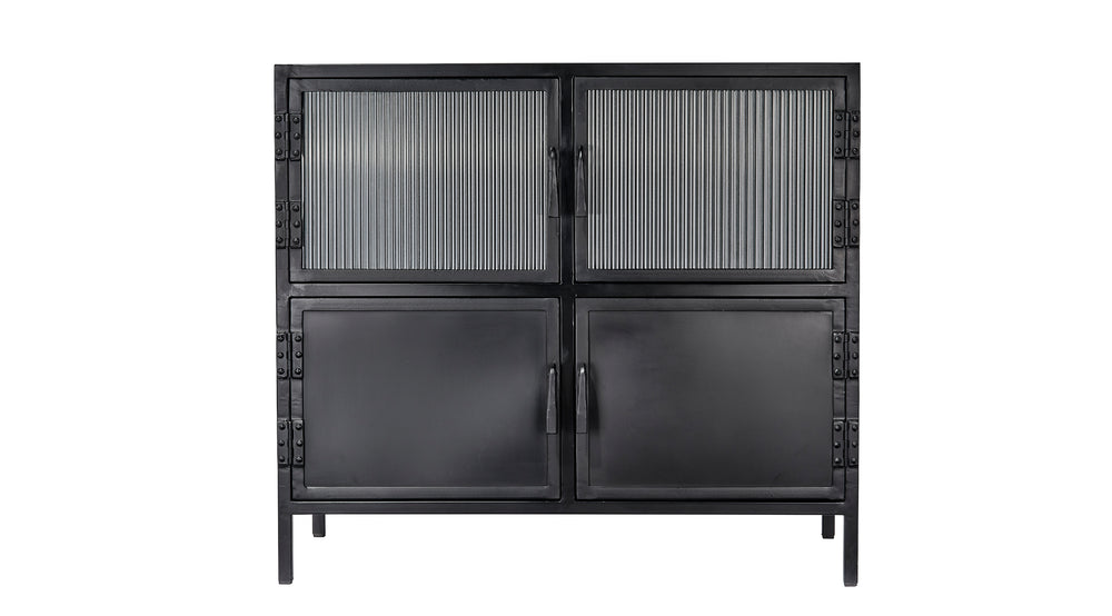 Jamie Young Vitrino 4 Door Side Table