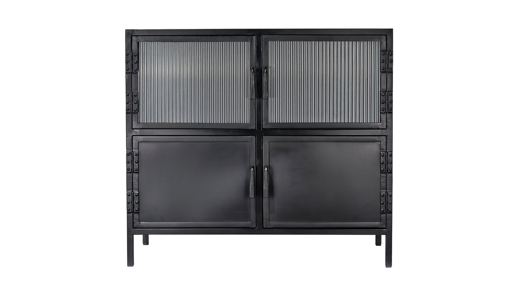 Jamie Young Vitrino 4 Door Side Table