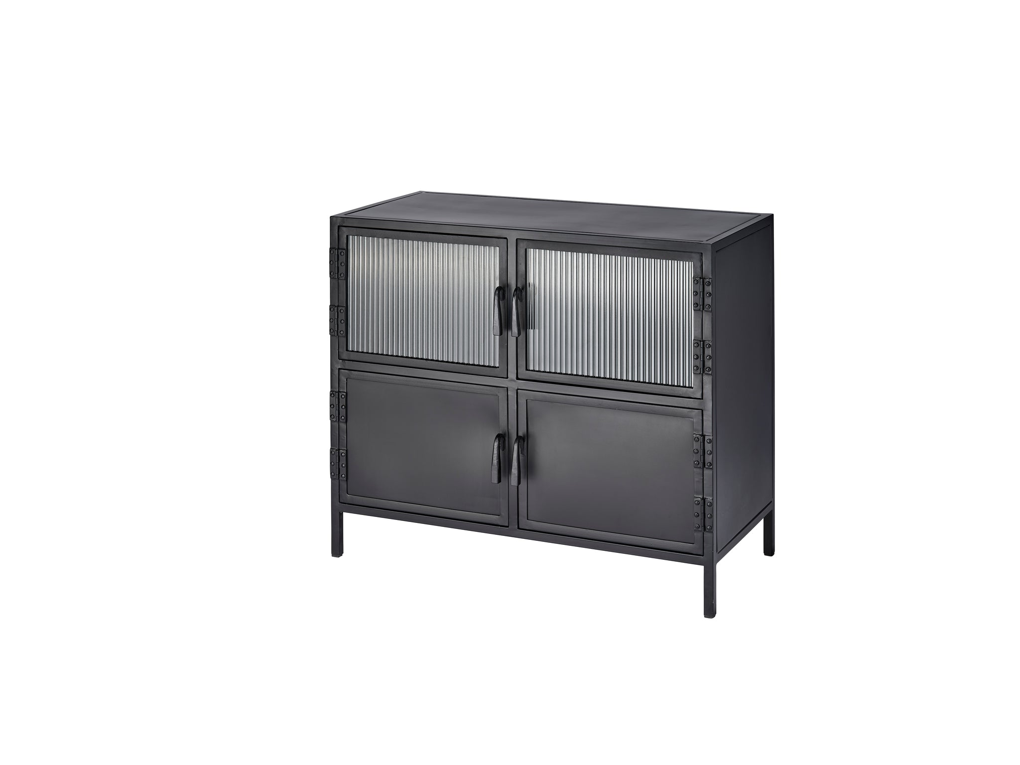 Jamie Young Vitrino 4 Door Side Table