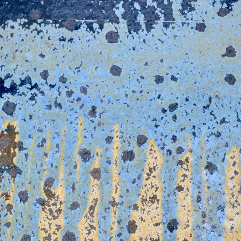 Currey And Company Capaci Antique Blue Drip Planter