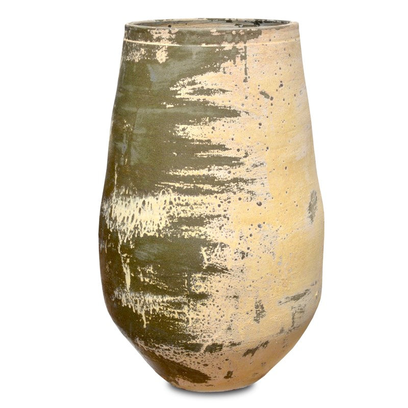 Currey And Company Capaci Greenish White Planter