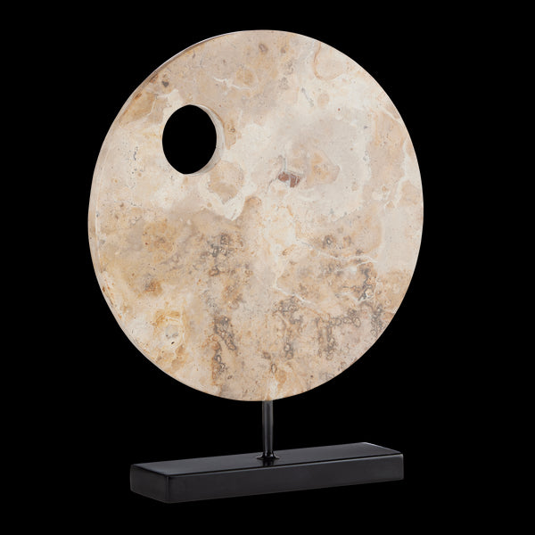 Currey & Company 15.75" Wes Marble Disc
