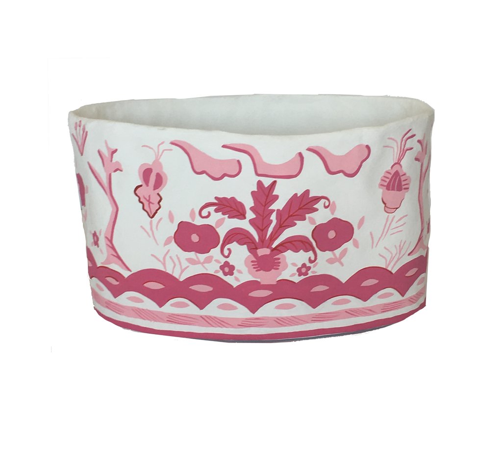 Dana Gibson Sullivan Basket in Pink
