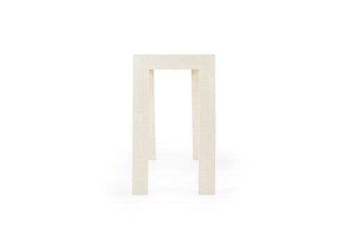 Chelsea House Sanibel Console Table in White by Jamie Merida