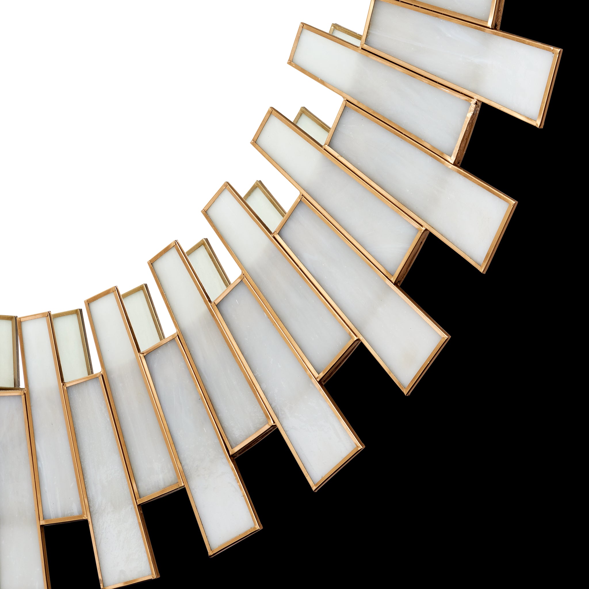 Currey & Company 39.5" Glasdele Round Wall Mirror