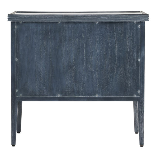 Currey And Company Santos Vintage Navy Chest