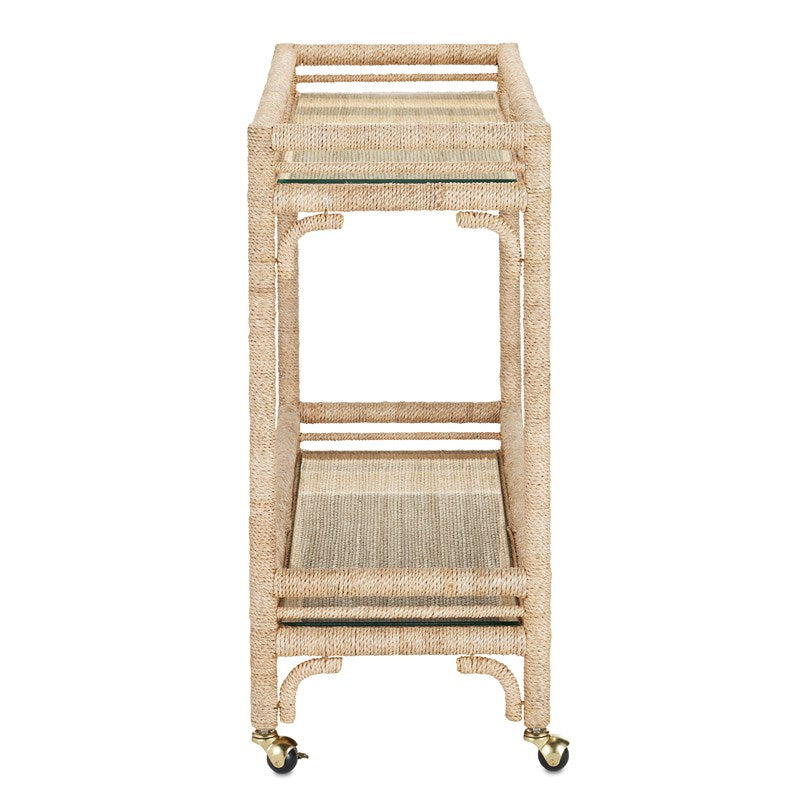 Currey And Company Olisa Bar Cart