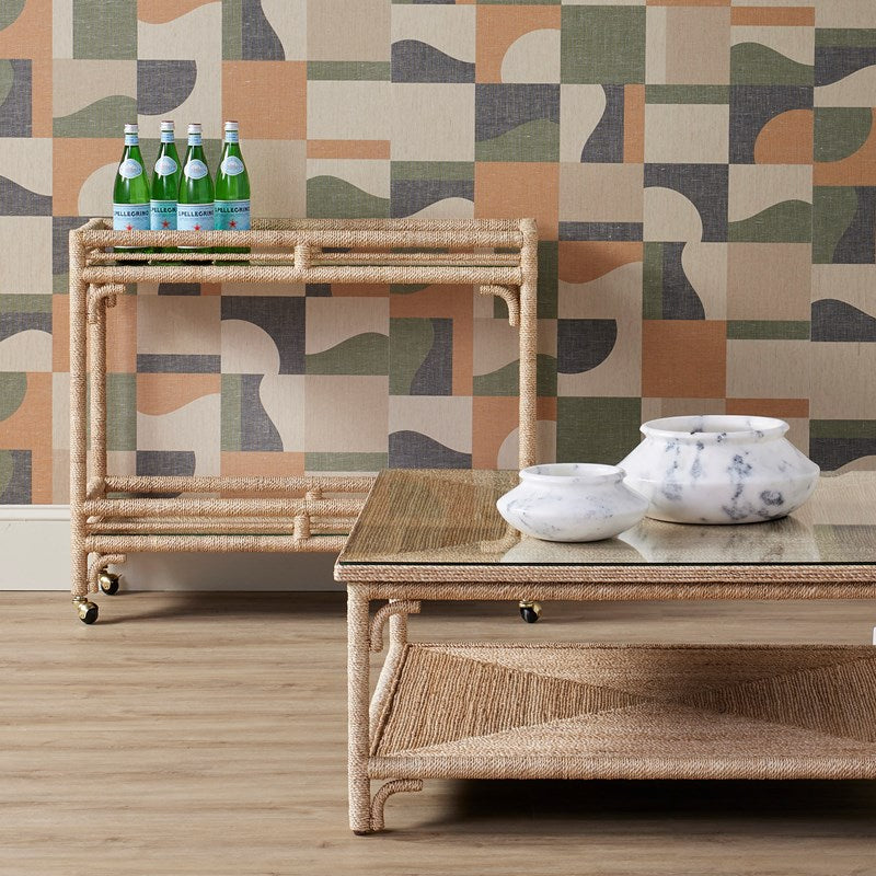 Currey And Company Olisa Bar Cart