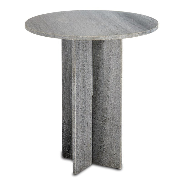 Currey And Company Harmon Gray Accent Table