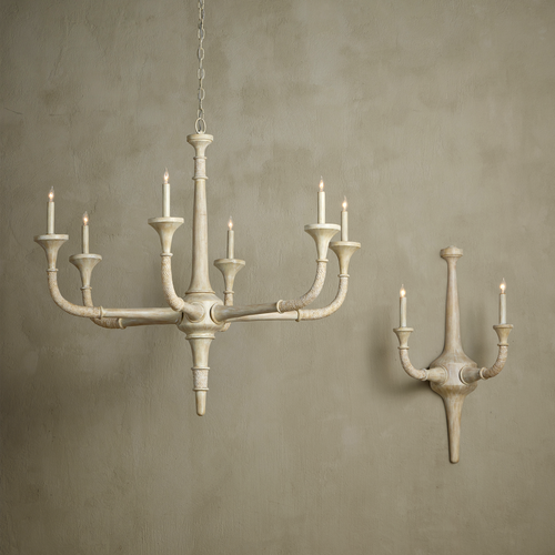 Currey & Company Aleister 2 Light Wall Sconce