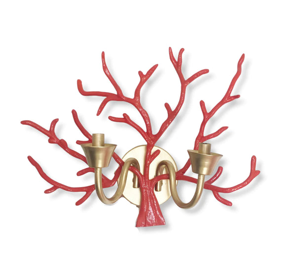 Dana Gibson Coral Wall Sconce