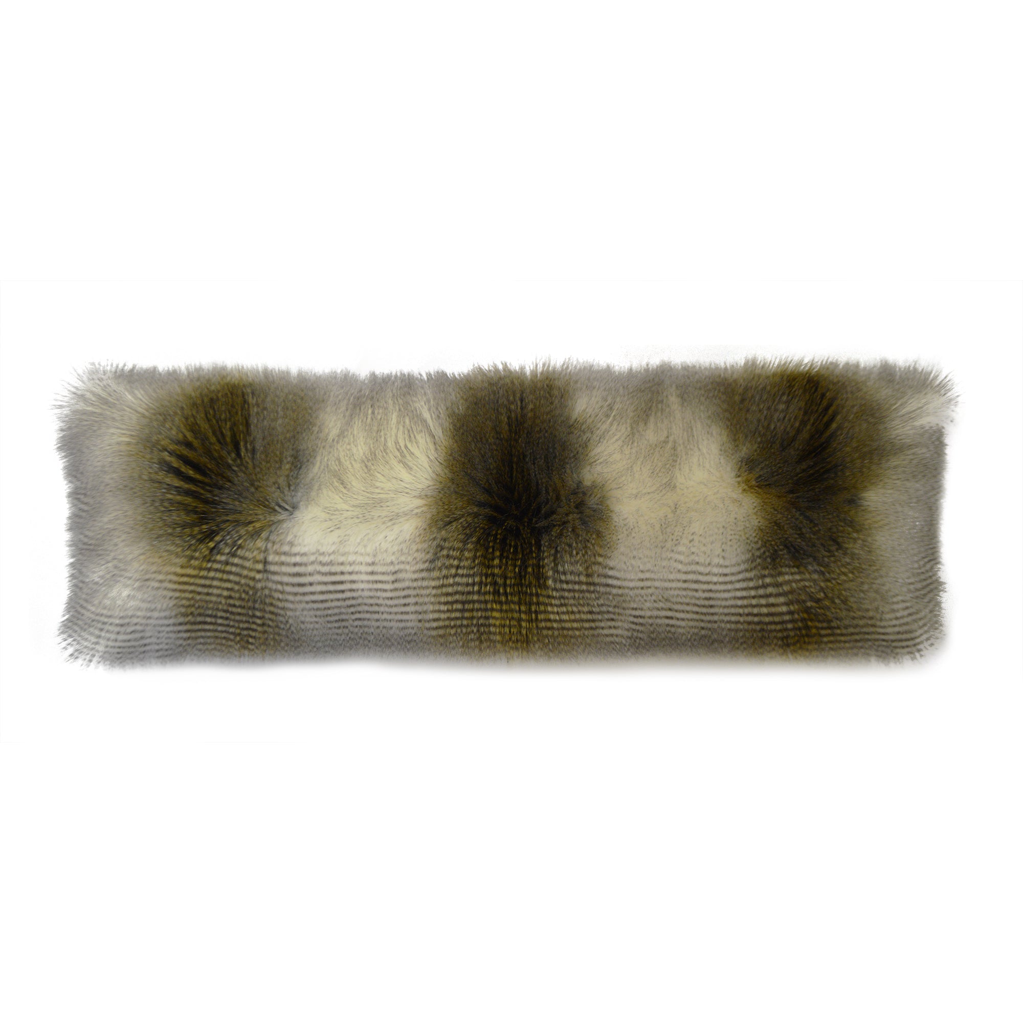 Dv Kap Fur Bolster Pillow