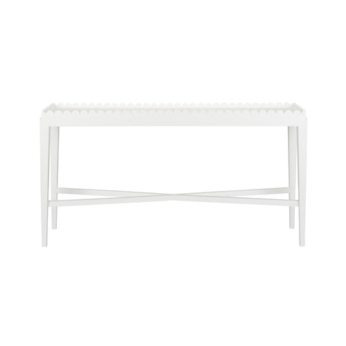 Wildwood Scallop Console Table