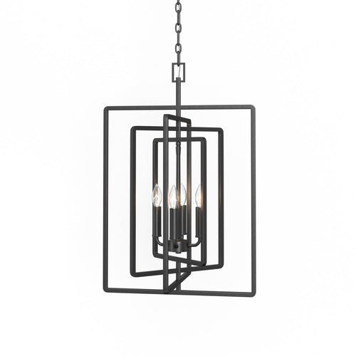 Lumanity Dalton 4 Light Geometric Pendant