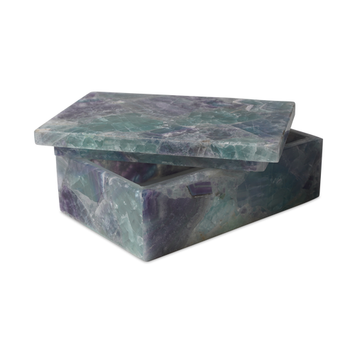 Currey & Company 7" Fluorite Box