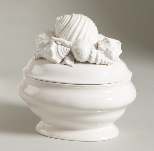 Chelsea House Shell Ceramic Tureen