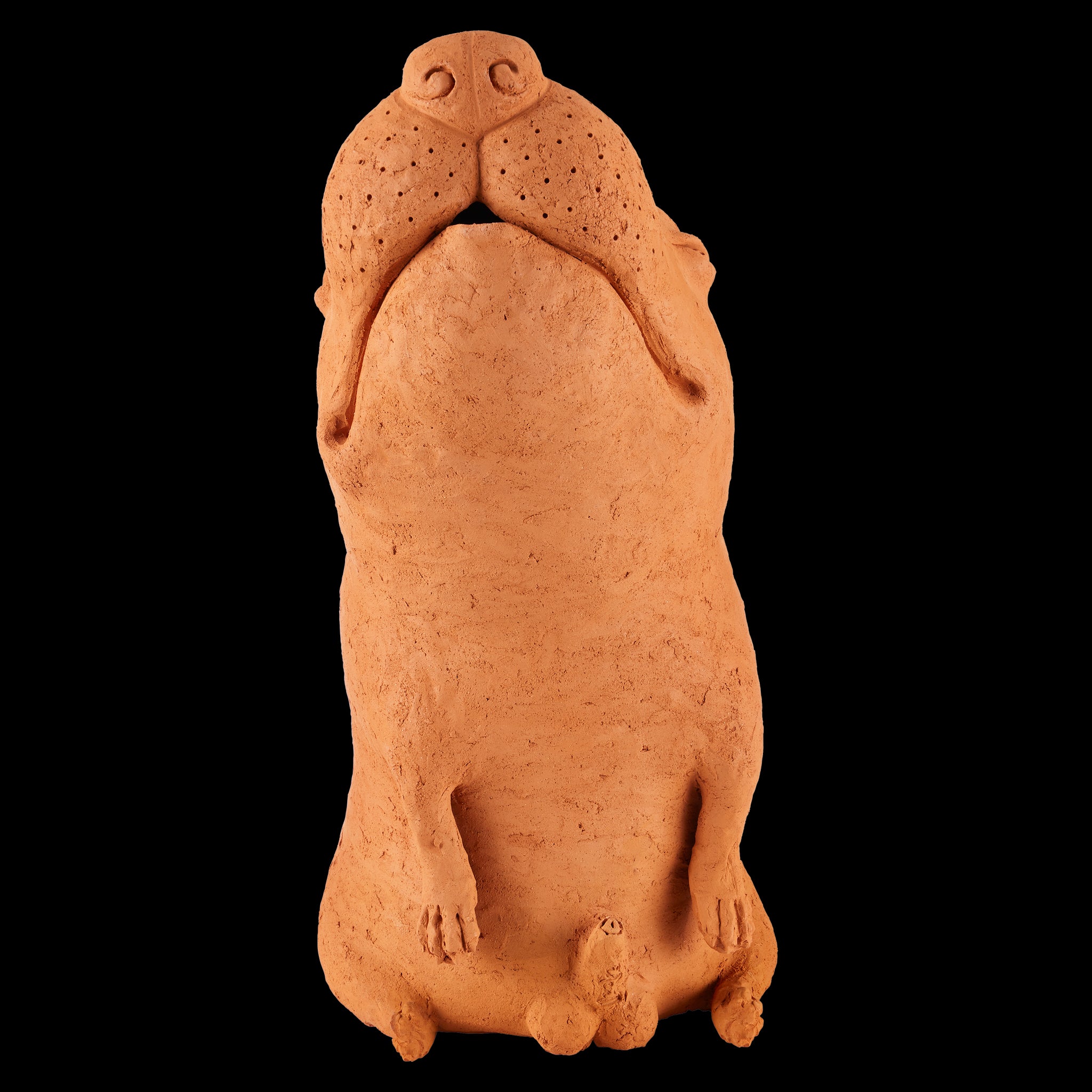 Currey & Company 23.5" Terracotta Sam The Mutt