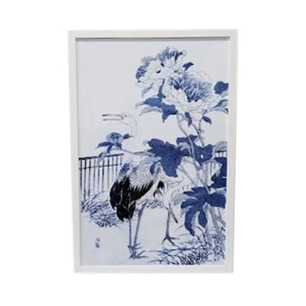 Chelsea House Blue And White Asian Garden Art Print