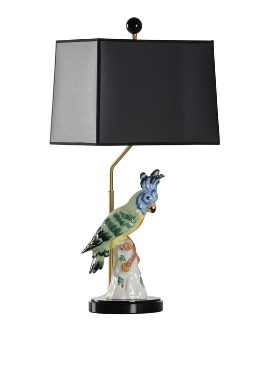 Chelsea House Hope Parrot Lamp Right Faci