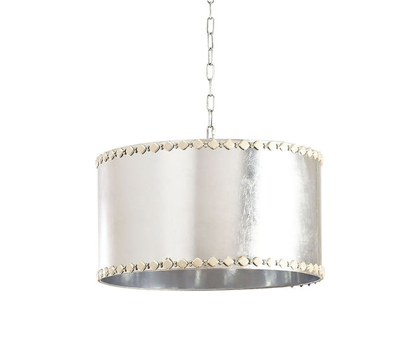 Couture Lighting 3 Light Pendant Light in Silver