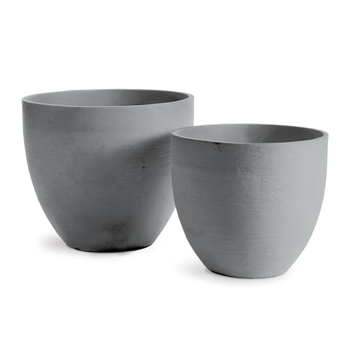 Napa Home And Garden Fibrestone Malibu Tapered Pots, Set Of 2