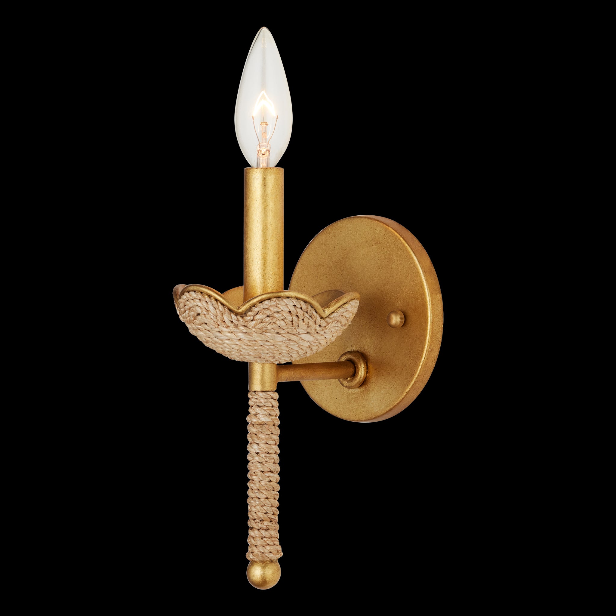 Currey & Company Vichy 1 Light Wall Sconce