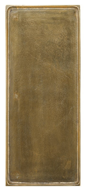 Currey & Company Boyles Brass Side Table